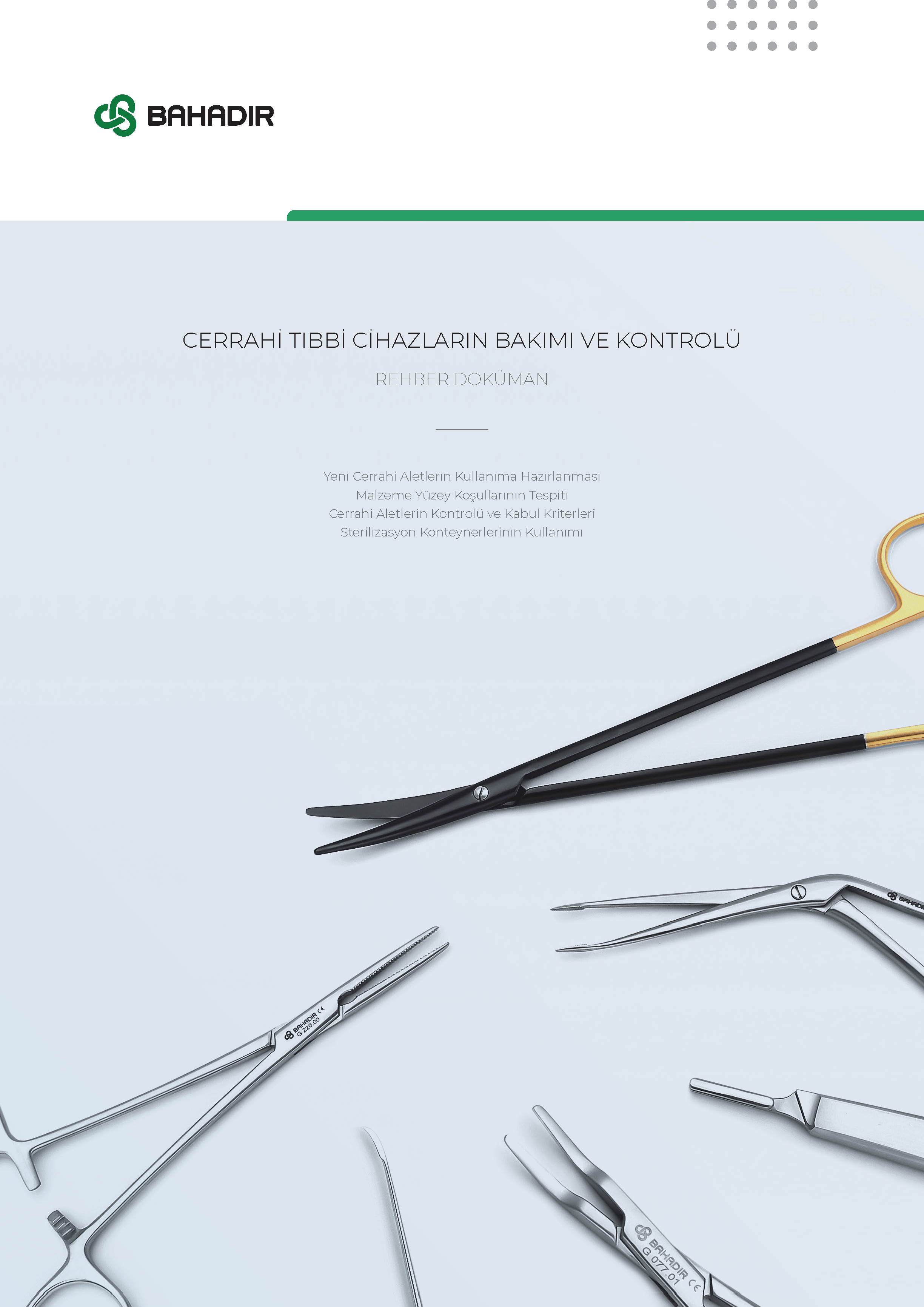 Cerrahi Tıbbi Cihazların Bakımı ve Kontrolü