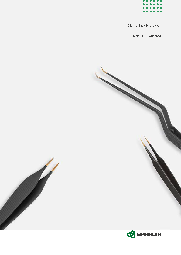 Altın Uçlu Penset Broşürü